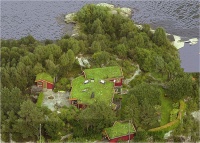 Birds eye view of Fjordside